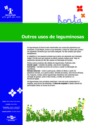 Outros Usos de Leguminosas